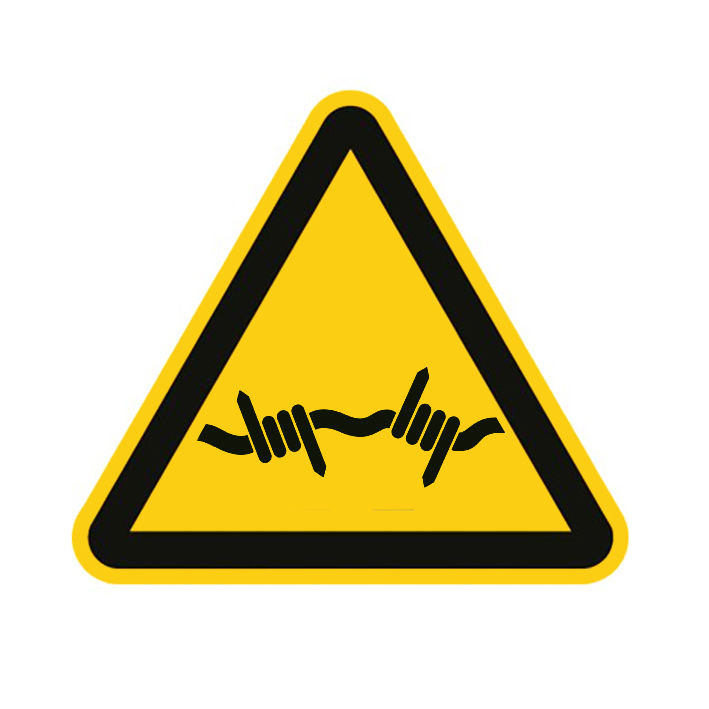 (afbeelding voor) Pictogram Prikkeldraad